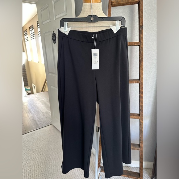 Eileen Fisher Pants - Eileen Fisher Black Wide Leg Pants, size medium